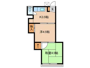 遠山コーポ【2階】の間取り