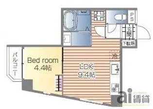 東京都東村山市栄町2【マンション】の間取り