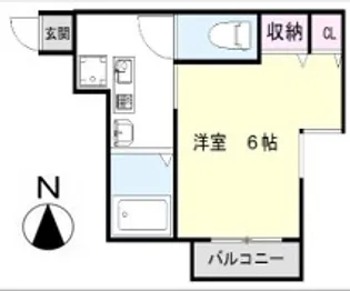 Queen`s Court【5階】の間取り