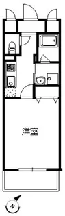 東京都新宿区住吉町【マンション】の間取り
