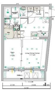 シーフォルム駒込II【2階】の間取り