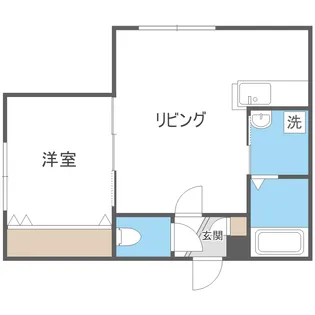 レジナス澄川【4階】の間取り