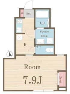 東京都豊島区池袋本町2【アパート】の間取り