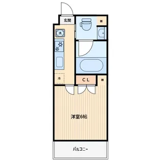 AZEST川口【2階】の間取り