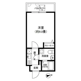 プレール・ドゥーク板橋蓮根【3階】の間取り