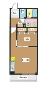 東京都豊島区長崎2【アパート】の間取り
