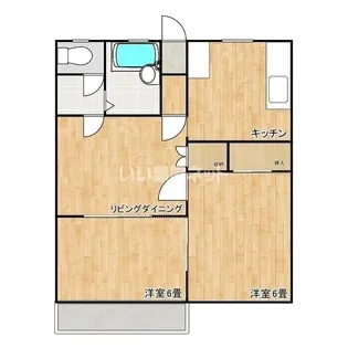 ライオンズパレスIII【2階】の間取り