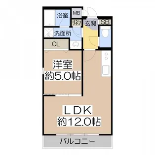 クリスタルライト【2階】の間取り