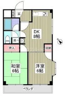 東京都足立区東綾瀬1【マンション】の間取り