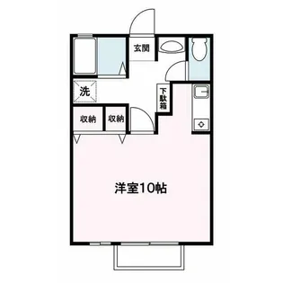 フローラ【1階】の間取り