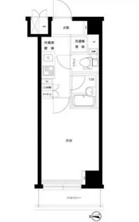 ルーブル池上伍番館【5階】の間取り