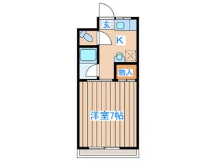 メゾン熊谷【2階】の間取り