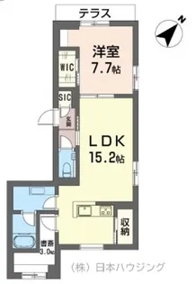 ザ・グランツ大倉山【2階】の間取り
