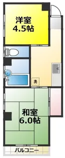 東京都練馬区桜台2【マンション】の間取り