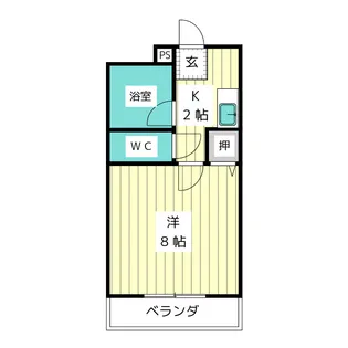 エクシードK【3階】の間取り