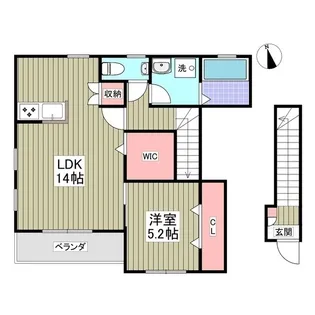 アニマル キングダム(1F中)【2階】の間取り