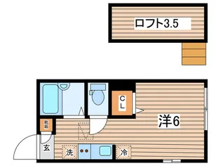 クレドメゾン大倉山【1階】の間取り