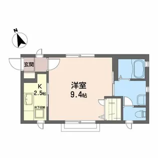 コーポ栄【1階】の間取り