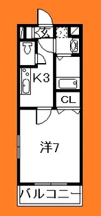 千葉県市川市行徳駅前3【マンション】の間取り