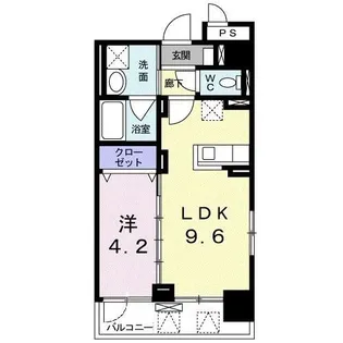 ステージ グラシア【2階】の間取り