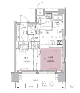 東京都墨田区立川1【マンション】の間取り