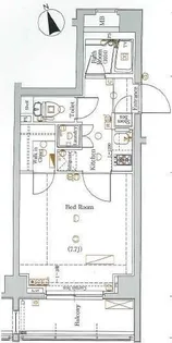 AXAS XEBEC板橋EAST【1階】の間取り