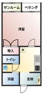 べアベニュー【2階】の間取り