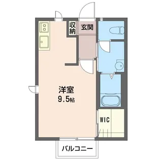 アクシス B【1階】の間取り