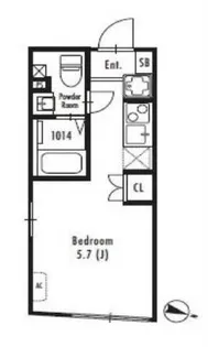 PASEO明大前【3階】の間取り