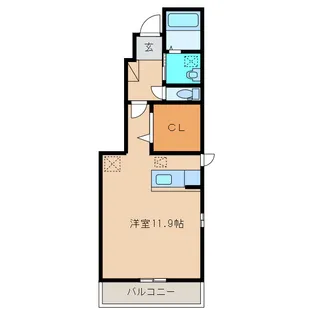シルバーストンII【1階】の間取り