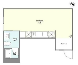 神宮前マンションの間取り