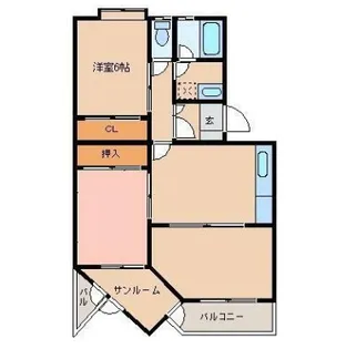 TBスクエアー【3階】の間取り
