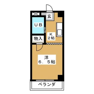 昌桂ビル【2階】の間取り