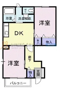 スターフィールドI【1階】の間取り