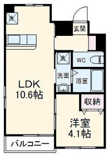 Luana【2階】の間取り