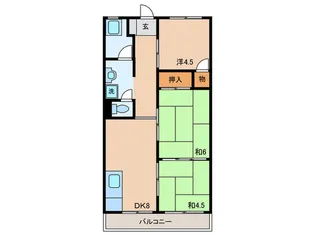明伸ビル【5階】の間取り