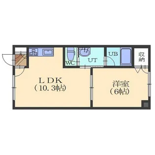 ユニbox.2【4階】の間取り