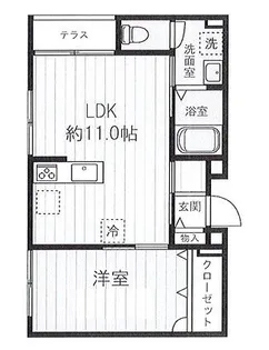 森田屋石亭 本館【1階】の間取り
