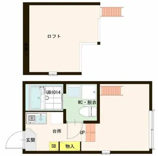 アルストロメリア【1階】の間取り