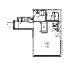 ソルナクレイシア学芸大学【1階】の間取り