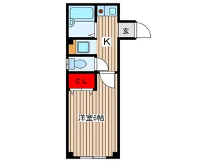 レジデンス17番館【2階】の間取り