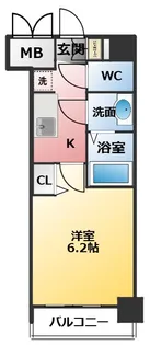 プレサンス鶴舞パーク&ステーション【2階】の間取り