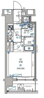 グランリーヴェル横濱南ADELE【4階】の間取り