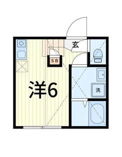 yet鎌倉【2階】の間取り