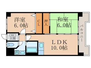 ウイング21【2階】の間取り