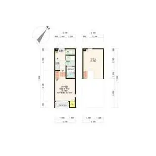 ハーモニーテラス平成VIII(平成一丁目(5))【2階】の間取り