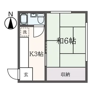 CASA DE ITO【1階】の間取り