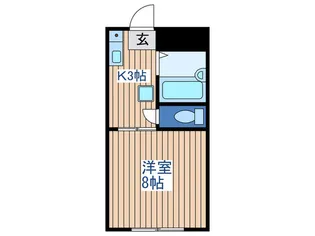 ステーシア宮城野【1階】の間取り