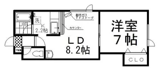 メゾン・ド・エトリ【2階】の間取り