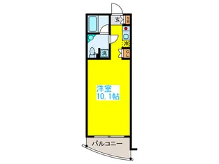 MFPR代々木タワー【3階】の間取り